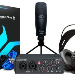 Presonus Audiobox 96K 25TH Studio Kit Hardware/Software de grabación