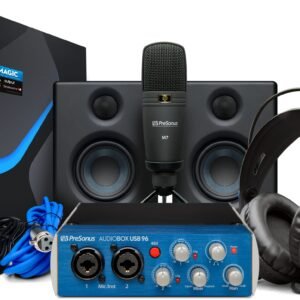 Presonus Audiobox 96K 25TH Ultimate Bundle Paquete de grabación Ultimate