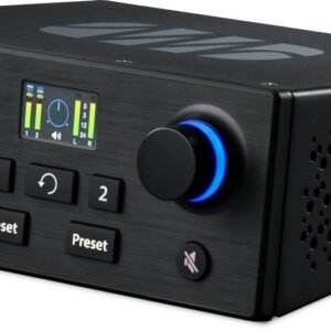 Presonus Revelator IO 24 Interfaz de audio compatible con USB-C™ con mezclador de loopback integrado, efectos integrados y modo Stream Mix para streaming, podcasting, creación musical y mucho más.
