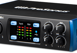Presonus STUDIO 26C La interfaz de audio portátil de ultra alta definición compatible con USB-C