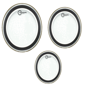 AQU-SX-A | AQUARIAN DRUMHEADS | PACK SX10;SX12;SX14 C/TC14 & SKII22 "AQUARIAN"