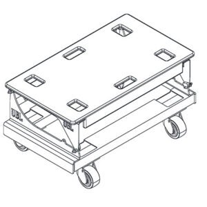 VTX-A8-VT | JBL | Transportador Vertical para gabinetes VTX A8