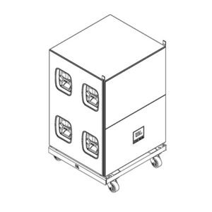VTX-B18-VT-CRV | JBL | Cubierta de  transportador VTX B18