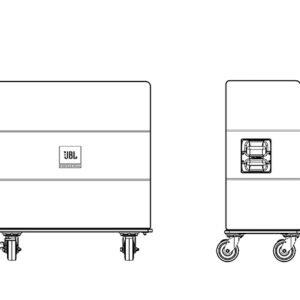 VTX-V20-VT-CVR | JBL | Cubierta de transporte vertical