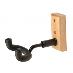 On-Stage GS7730 Soporte de pared de madera para guitarra/ukelele