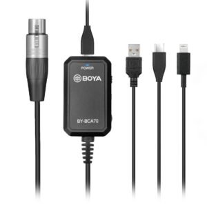 BY-BCA70 | BOYA | Adaptador de XLR a Dispositivos Móviles