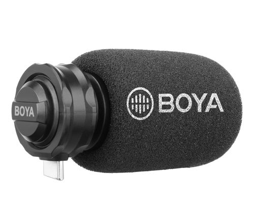 Microfono Boya By-m2d Corbatero Doble Para iPhone iPad Ios