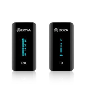 BY-XM6-S1 | BOYA | Sistema de Micrófono Inalámbrico ultracompacto de 2,4 GHz