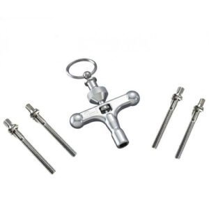 SPT4SPK | Pearl | SET DE 4 TORNILLOS DE TENSIÓN PARA BATERÍA MAS LLAVE K180 "PEARL"
