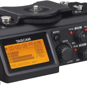 Tascam DR-70D Grabadora de audio DSLR de 4 canales