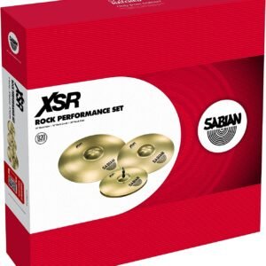 Sabian XSR5009B SET DE PLATILLOS XSR ROCK PERFORMANCE (14" HI HATS, 16" CRASH, 20" RIDE)