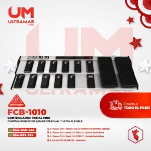 Behringer FCB-1010 Controlador de pie MIDI ultraflexible con 2 pedales