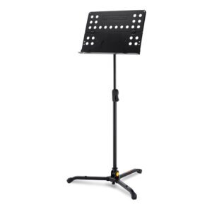 HERCULES BS311B Escritorio Perforado para Atril de Orquesta con Patas Giratorios