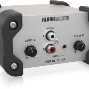 Klark Teknik DI 10P CAJA DIRECTA PASIVA DE STEREO A MONO CON TRAFO MIDAS