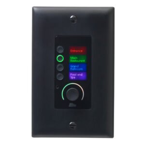BSSEC4BV-BLK-M | BSS | Controlador Ethernet con 4 Botones y Control de Volumen