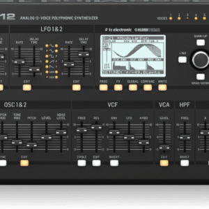 DEEPMIND 12D | Behringer | Sintetizador de escritorio polifónico con Wifi incorporado