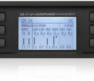 Lake LM 26 PROCESADOR DIGITAL DE PARLANTES 2 IN, 6 OUT, 24-BIT 96KHZ, DANTE