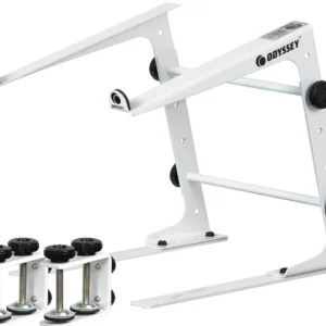 LSTANDWHT | ODYSSEY | Soporte para ordenador portátil con abrazaderas (Wht)