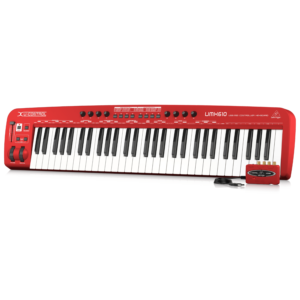 Behringer UMX 610 Teclado controlador USB/MIDI de 61 teclas con interfaz
