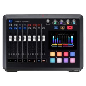 MIXCAST 4 | Tascam | Consola de grabación de Podcast