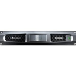 CROWN DCI 4X300 Amplificador de potencia analógico de cuatro canales, 300 W a 4 Ω, 70 V/100 V