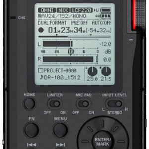 DR-100MKIII-EOL | Tascam | grabador portátil estéreo de 192kHz/24-Bit