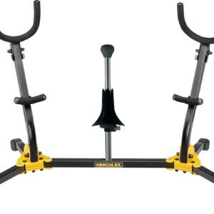 DS538B | HERCULES | Soporte para Saxo Alto / Tenor, Soprano y Flauta / Clarinete