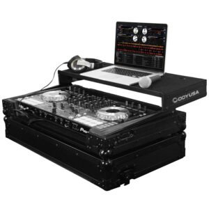 ODYSSEY FFXGSPIDDJSXBL CASE P/PIONEER DDJ-RX/SX/SX2/SX3, DDJ-S1/T1, C/PLATAFORMA Y FRENTE ILUMINADO, FLIGHT FX