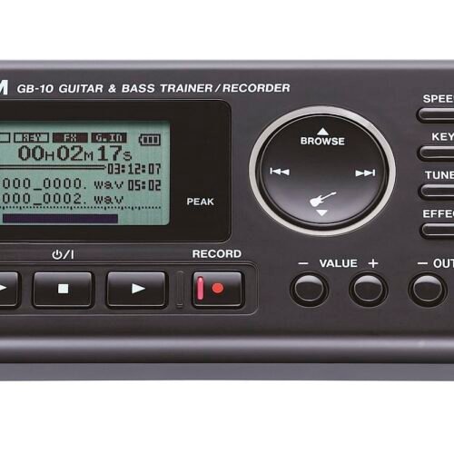 GB-10 | Tascam | Entrenador/Grabador para Guitarra y Bajo