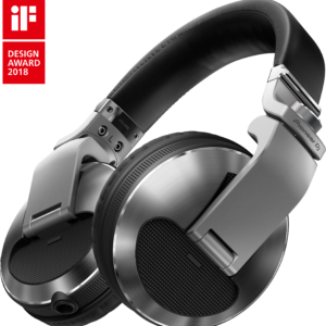 HDJ-RX10 PLATEADO | Pioneer | Auriculares DJ profesionales tipo diadema (Plateado)