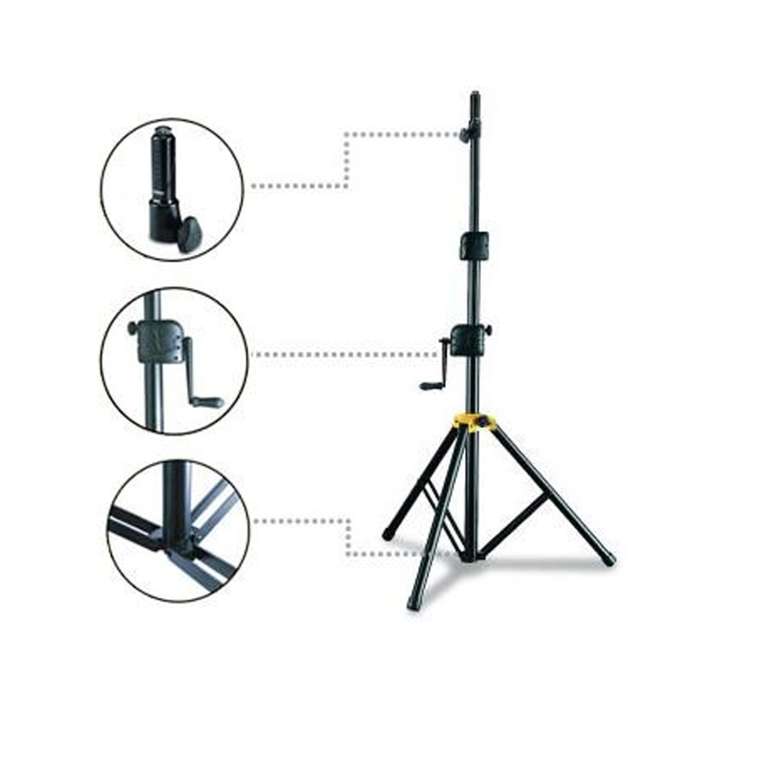 Hercules SS700B soporte de altavoz gear up - Imagen 3