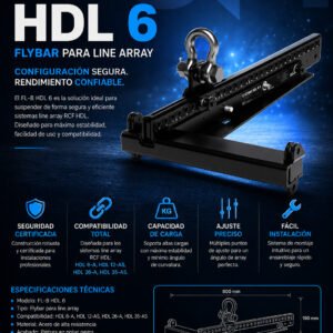 FL-B HDL 6 | RCF | Flybar para HDL 6-A; HDL 12-AS; HDL 26-A; HDL 35-AS