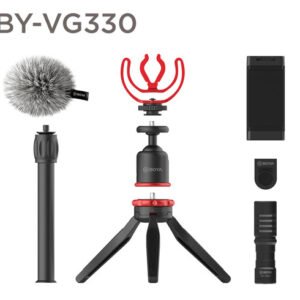 BY-VG330 | BOYA | Kit de Micrófono para Teléfonos con Trípode