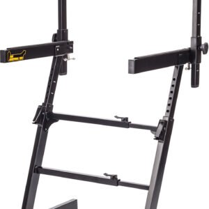 HERCULES KS410B Soporte para 2 Teclado AUTOLOCK Z con Nivel