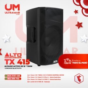 ALTO TX15 Parlante activo de 15" 600W 119dB