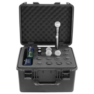 ODYSSEY VUMIC16 Estuche para 16 micrófonos de mano