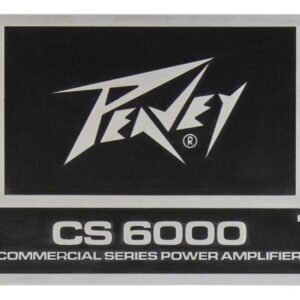 PEAVEY CS-6000 Amplificador de potencia  de 5000W
