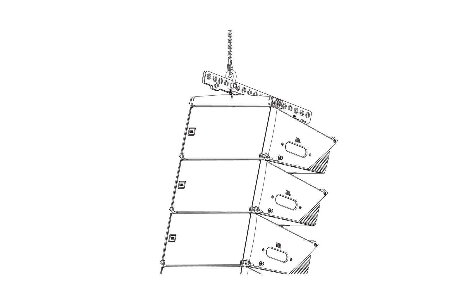SRX906LA AF | JBL | Array Frame para SRX906LA, soporte para hasta 16 gabinetes - Imagen 3