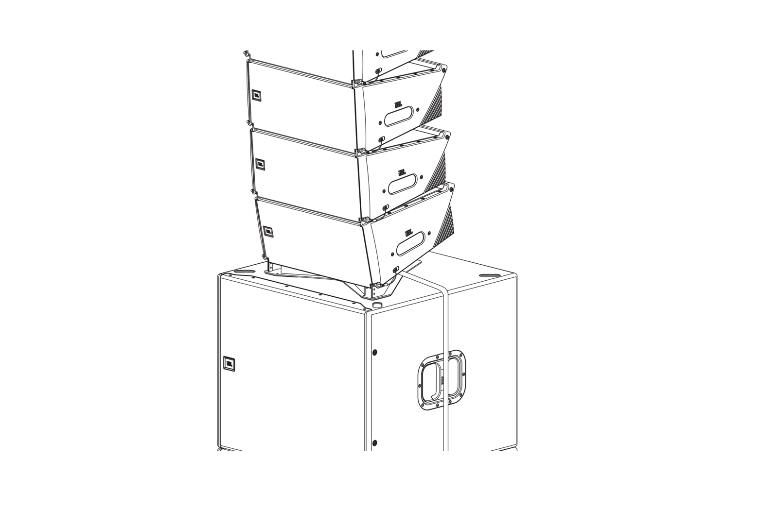 JBL SRX906LA BP Placa base para SRX906LA - Imagen 3