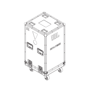 SRX906LA CASE | JBL | Estuche de vuelo para (4) SRX906LA