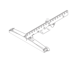 SRX910LA AF | JBL | Array Frame para SRX910LA, soporte para hasta 16 gabinetes