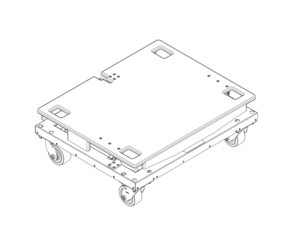 JBL SRX910LA VT Transportador vertical para (4) SRX910LA