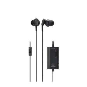 Audio Technica ATH-ANC33iS Auriculares intrauditivos con cancelación activa de ruido QuietPoint®