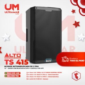 ALTO TS415 PARLANTE ACTIVO 15" 2500W 135dB