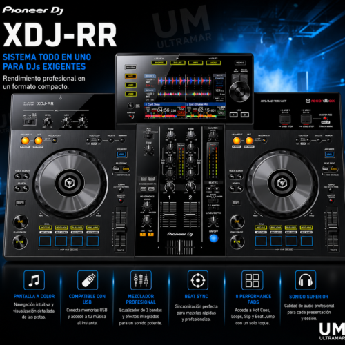 Pioneer XDJ-RR Sistema DJ todo en uno de 2 canales