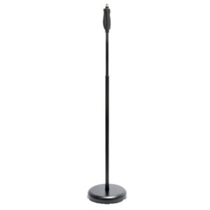 Accenta USA  ACC-MBST5  Base redonda de metal resistente con empuñadura de reinicio rápido