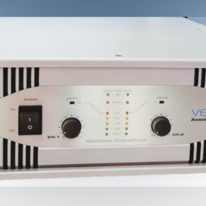 American AMX V6000AMX Amplificador de Potencia de 2 Canales, 2500W RMS X Canal