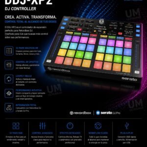 PIONEER DJ DDJ-XP2 Subcontrolador para Rekordbox DJ / Serato DJ Pro