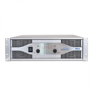 American AMX V4000AMX Amplificador de Potencia de 2 Canales, 1400W RMS X Canal
