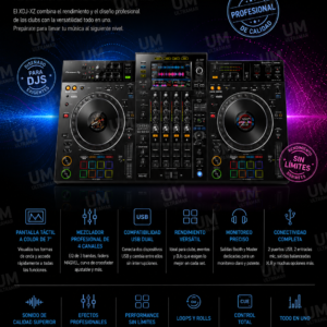 PIONEER XDJ-XZ Sistema DJ profesional Todo en Uno de 4 canales